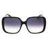Marc Jacobs Dark Grey SF Lensed Black Frame Sunglasses One Size